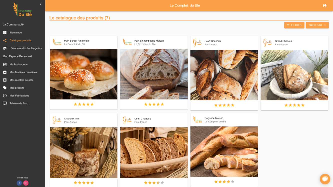 Application de gestion de stock - Ticou