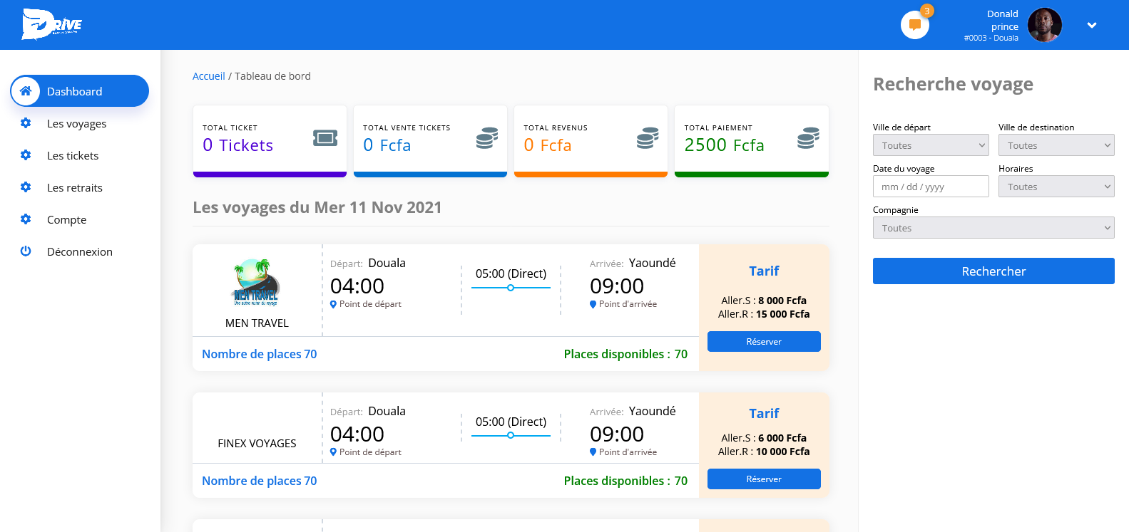 Application de gestion de stock - Ticou