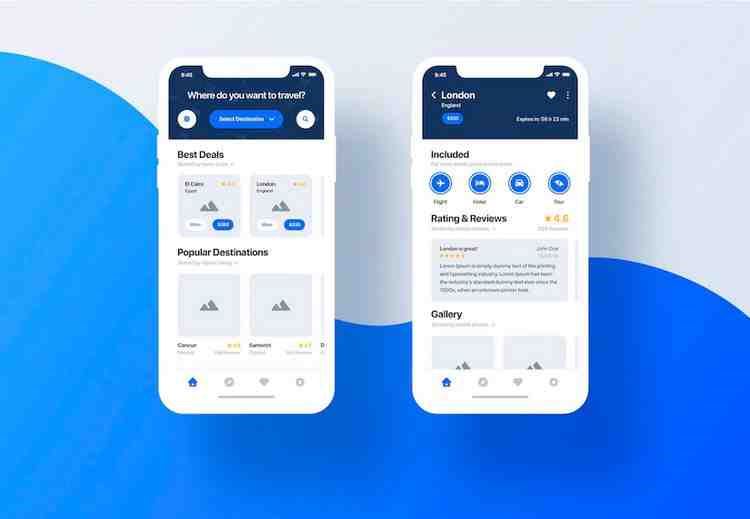 Création d'application mobile